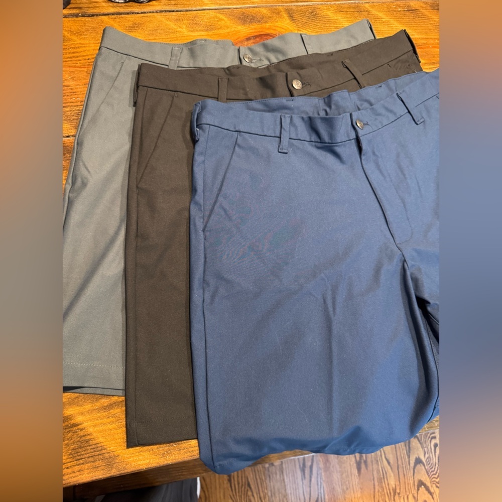 Lot Of 3 Swiss Tech Shorts Mens Size 36 Chino Outdoor Hiking Golf Casual